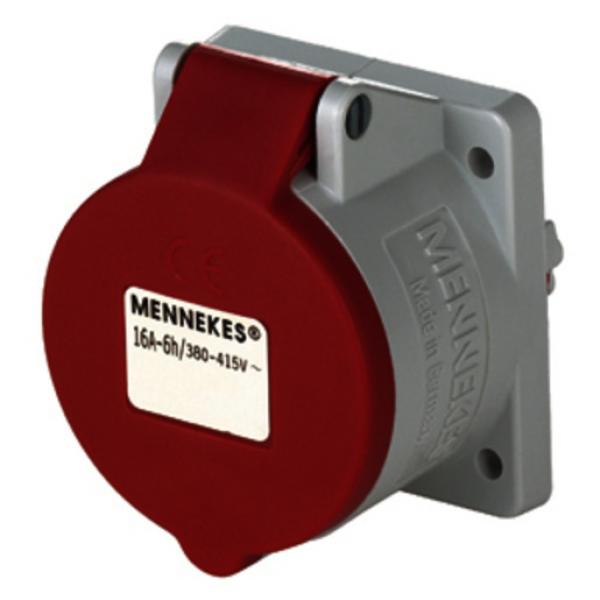 Mennekes 3385 Anbaudose TwinCONTACT 16A5p6h400V, IP44