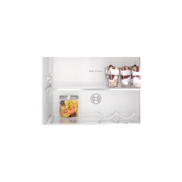 Bosch KIL22ADD1 Einbaukühlschrank mit Gefrierfach, Nischenhöhe 88 cm, 119 L, Festtürtechnik, Superkühlen, VitaFresh, LED Beleuchtung