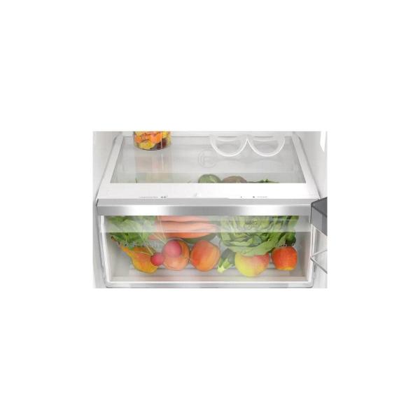 Bosch KIL22ADD1 Einbaukühlschrank mit Gefrierfach, Nischenhöhe 88 cm, 119 L, Festtürtechnik, Superkühlen, VitaFresh, LED Beleuchtung