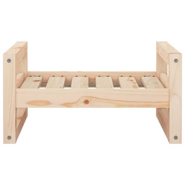 ARDEBO.de - Hundebett 55,5x45,5x28 cm Massivholz Kiefer