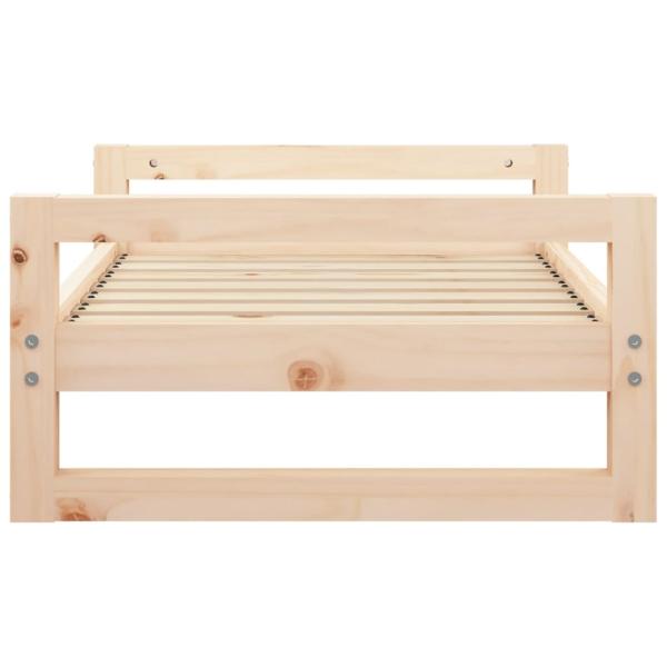 ARDEBO.de - Hundebett 75,5x55,5x28 cm Massivholz Kiefer