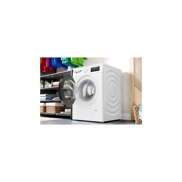Bosch WUU28T48 Serie 6 8kg Frontlader Waschmaschine, 60 cm breit, 1400 U/Min, AquaStop, Nachlegefunktion, Kindersicherung, Beladungssensor, weiß