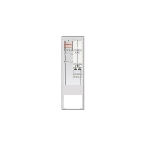 ARDEBO.de ABN SZ205ZZ2400 Zähleranschlusssäule 2 Zählerplatz 4polig