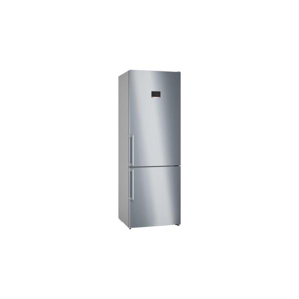 ARDEBO.de Bosch KGN49AIBT Serie 6 Stand Kühl-Gefrierkombination, 70cm breit, 440L, NoFrost, 0 Grad Fach, MultiAirflow, Urlaubsschaltung, LED Beleuchtung, Schnellgefrieren, Schnellkühlen, Edelstahl mit Antifingerprint