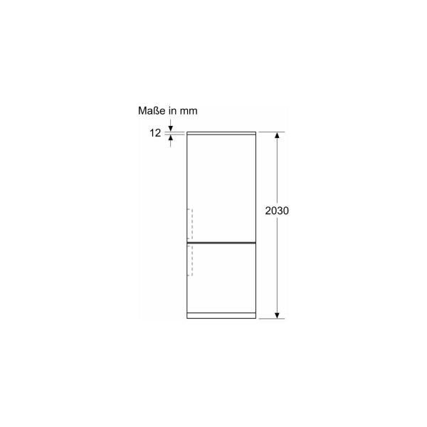 Bosch KGN49AIBT Serie 6 Stand Kühl-Gefrierkombination, 70cm breit, 440L, NoFrost, 0 Grad Fach, MultiAirflow, Urlaubsschaltung, LED Beleuchtung, Schnellgefrieren, Schnellkühlen, Edelstahl mit Antifingerprint