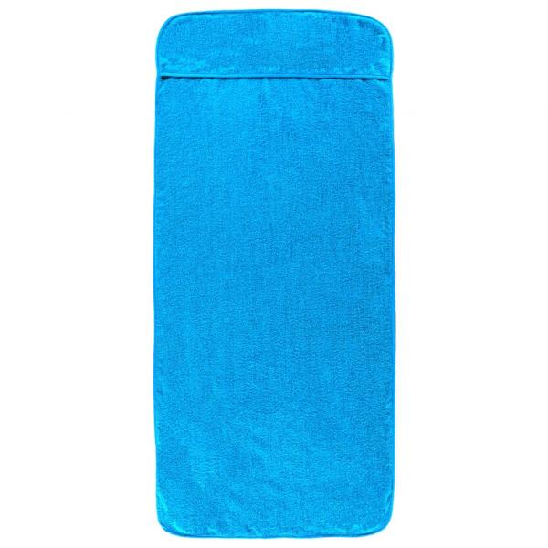Strandtücher 6 Stk. Türkis 60x135 cm Stoff 400 GSM