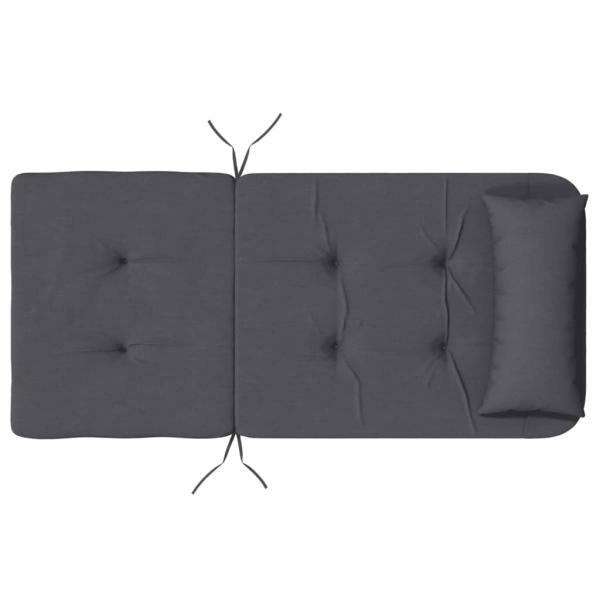 Adirondack-Auflagen 2 Stk. Anthrazit Oxford-Gewebe