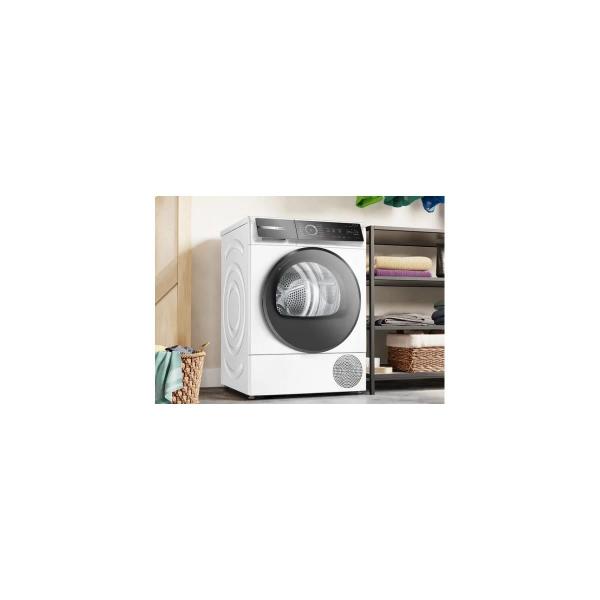Bosch WQB245B40 Serie 8 9kg A+++ Wärmepumpentrockner, 60 cm breit, Auto Dry, Innenraumbeleuchtung, Reversierfunktion, Nachlegefunktion, weiß