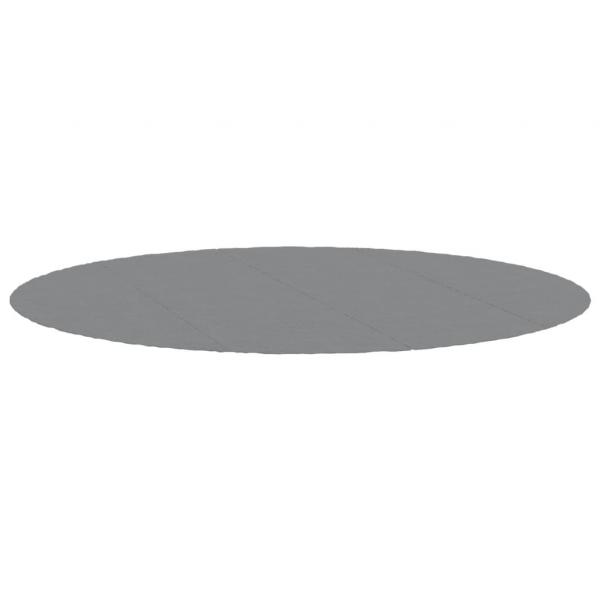 Pool-Bodentuch Hellgrau Ø500 cm Polyester Geotextil