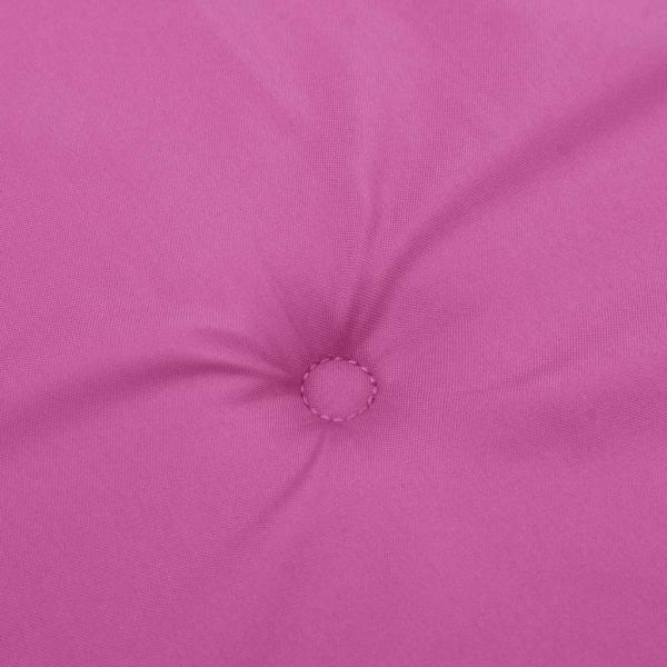 Gartenstuhl-Kissen 4 Stk. Rosa 50x50x3 cm Stoff