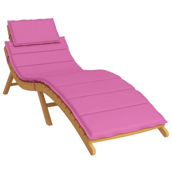 Sonnenliegen-Auflage Rosa Oxford-Gewebe