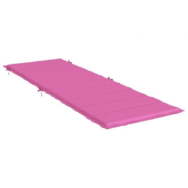 Sonnenliegen-Auflage Rosa Oxford-Gewebe