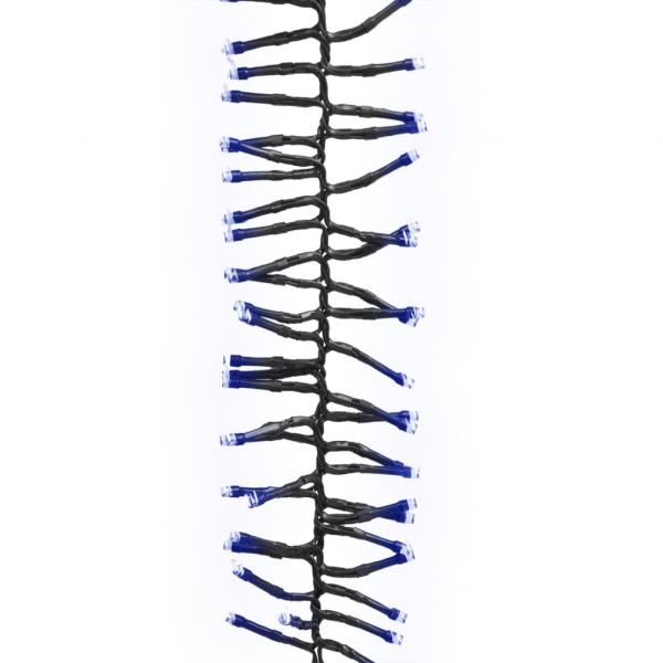LED-Lichterkette mit 1000 LEDs Blau 11 m PVC