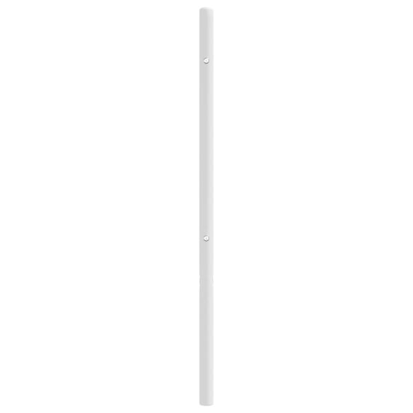 ARDEBO.de - Kopfteil Metall Weiß 107 cm