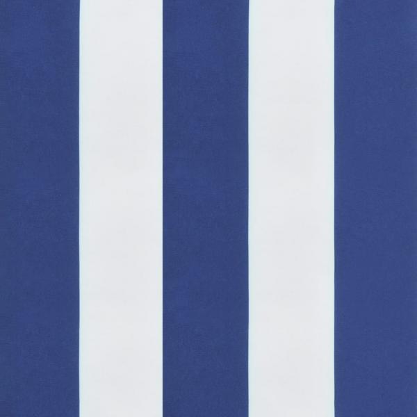 Gartenbank-Auflage Blau&Weiß Gestreift 120x50x3 Oxford-Gewebe