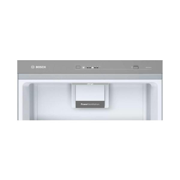 Bosch KSV36VLDP Serie 4 Standkühlschrank, 60 cm breit, 346 L, Super Kühlen, LED, Fresh Sense, Edelstahl-Optik