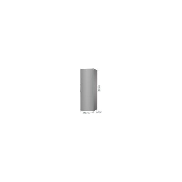 Gorenje R619EES5 Standkühlschrank, 59,5cm breit, 398L, DynamicCooling-System, SuperCool, grau metallic