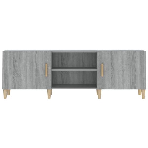 TV-Schrank Grau Sonoma 150x30x50 cm Holzwerkstoff