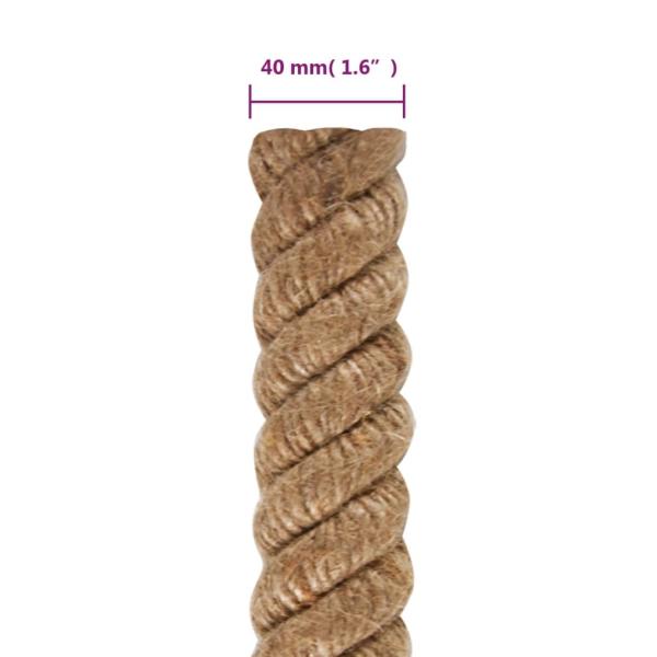 Juteseil 5 m Länge 40 mm Stärke