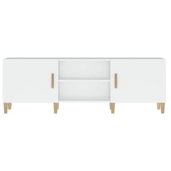 TV-Schrank Weiß 150x30x50 cm Holzwerkstoff