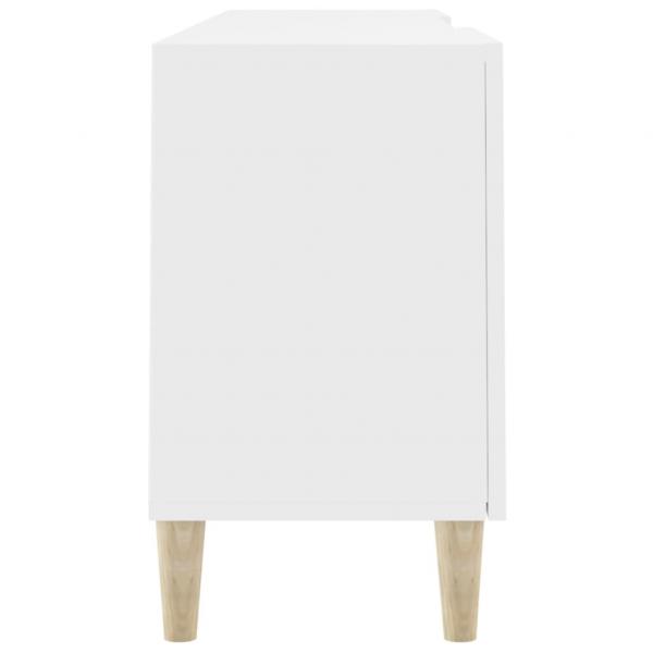 TV-Schrank Weiß 150x30x50 cm Holzwerkstoff