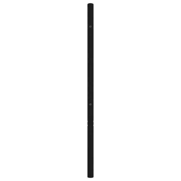 Kopfteil Metall Schwarz 120 cm