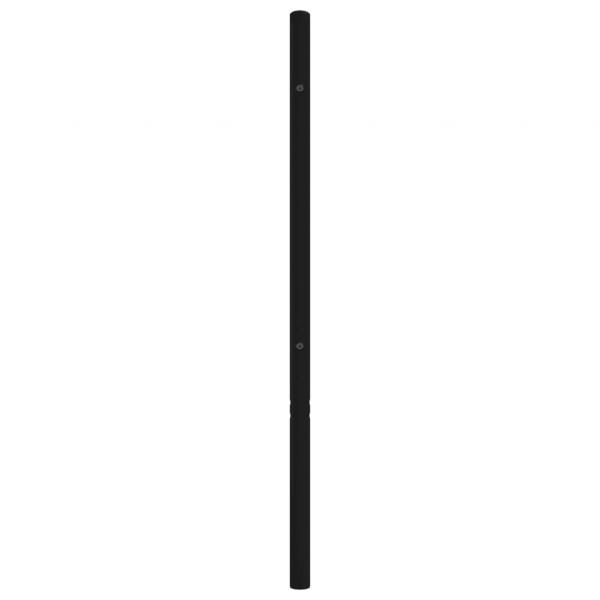 Kopfteil Metall Schwarz 193 cm