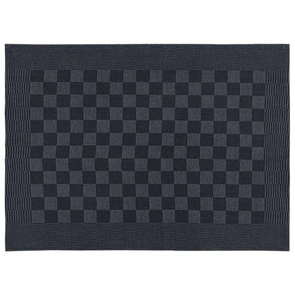 20-tlg. Handtuch-Set Schwarz und Grau Baumwolle