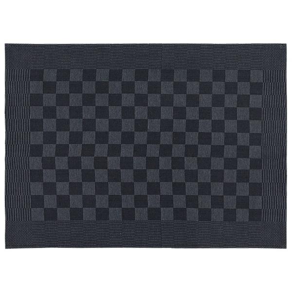 20-tlg. Handtuch-Set Schwarz und Grau Baumwolle