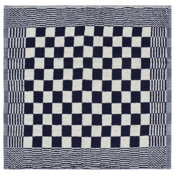 10-tlg. Handtuch-Set Blau und Weiß Baumwolle