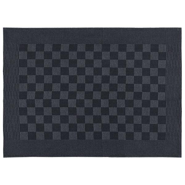 10-tlg. Handtuch-Set Schwarz und Grau Baumwolle