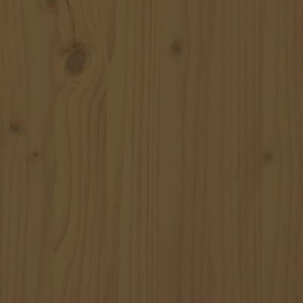 Kopfteil Honigbraun 104x3x80,5 cm Massivholz Kiefer