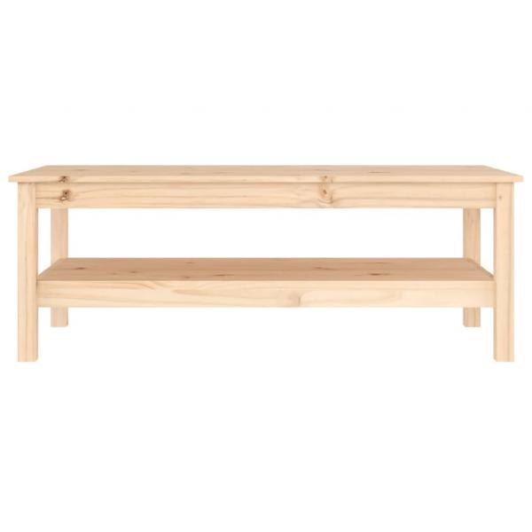 Couchtisch 110x50x40 cm Massivholz Kiefer