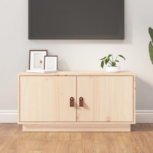 ARDEBO.de - TV-Schrank 80x34x40 cm Massivholz Kiefer