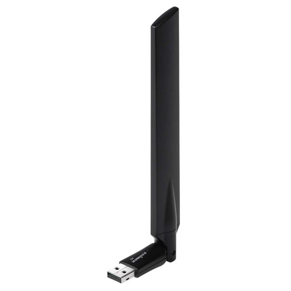 ARDEBO.de - WLAN USB-Adapter AC600 2.4/5 GHz (Dual Band) Schwarz