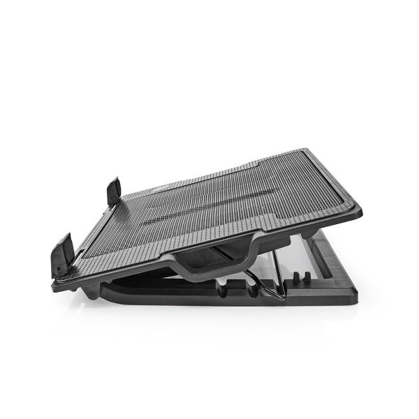 Notebook-Ständer | Anzahl Lüfter: 2 | Stromversorgung über USB | Anzahl Winkel: 4 | 18 " | 1200 U/min | LED