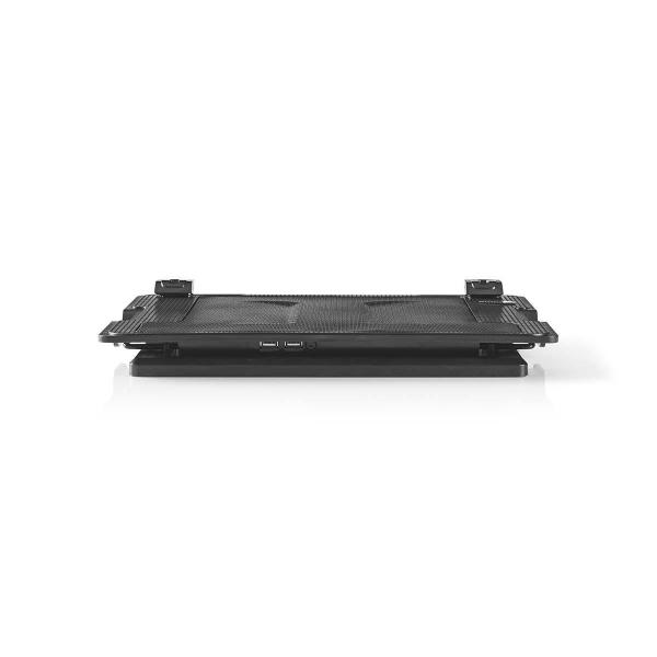 Notebook-Ständer | Anzahl Lüfter: 2 | Stromversorgung über USB | Anzahl Winkel: 4 | 18 " | 1200 U/min | LED