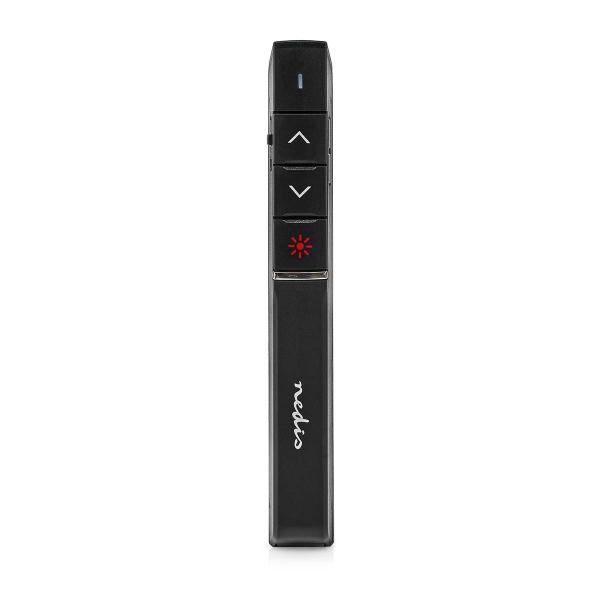 ARDEBO.de - Presenter | Laserpointer-Reichweite bis zu: 100 m | Drahtlose Reichweite bis zu: 30 m | Schwarz
