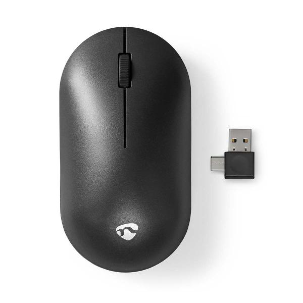 ARDEBO.de - Mouse | Drahtlos | Silent-Maus | 1200 dpi | Anzahl Knöpfe: 3 | Beidhändig