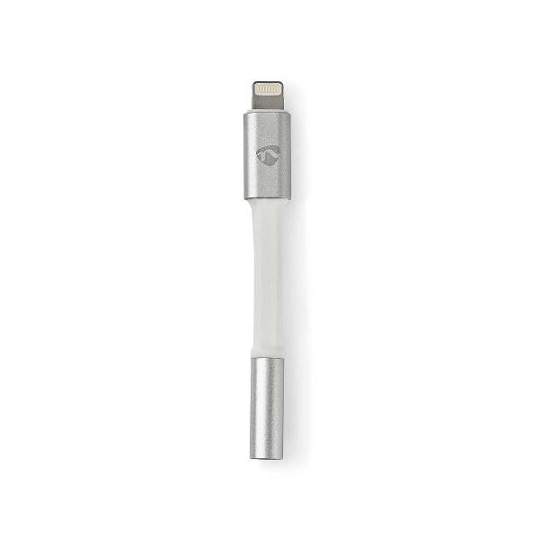 Lightning-Adapter | Apple Lightning 8-Pin | 3.5 mm Buchse | Vergoldet | 0.15 m | Rund | Aluminium