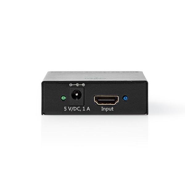 HDMI ? Splitter | 2-Port port(s) | HDMI? Eingang | 2x HDMI? Ausgang | 4K@60Hz | 18 Gbps | Metall | Anthrazit