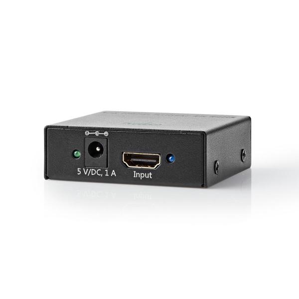 HDMI ? Splitter | 2-Port port(s) | HDMI? Eingang | 2x HDMI? Ausgang | 4K@60Hz | 18 Gbps | Metall | Anthrazit