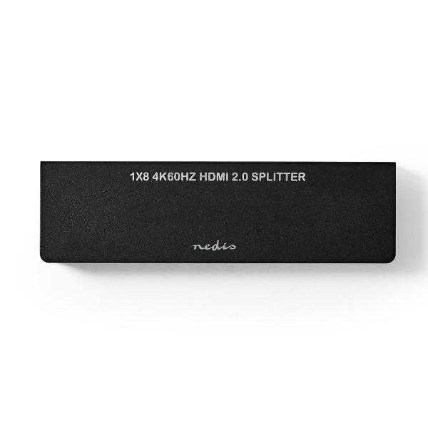 HDMI ? Splitter | 8-Port port(s) | HDMI? Eingang | 8x HDMI? Ausgang | 4K@60Hz | 18 Gbps | Metall | Anthrazit