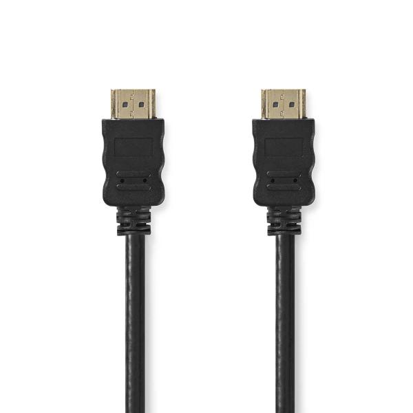 ARDEBO.de - High Speed ??HDMI ? Kabel mit Ethernet | HDMI? Stecker | HDMI? Stecker | 4K@30Hz | ARC | 10.2 Gbps | 25.0 m | Rund | PVC | Schwarz | Label