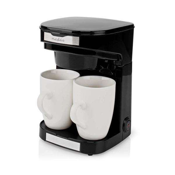 ARDEBO.de - Kaffeemaschine | Filter Kaffee | 0.25 l | 2 Tassen | Schwarz