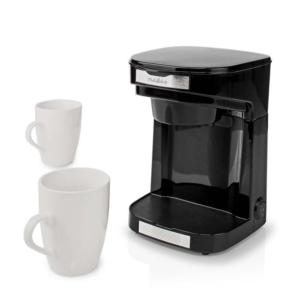 Kaffeemaschine | Filter Kaffee | 0.25 l | 2 Tassen | Schwarz