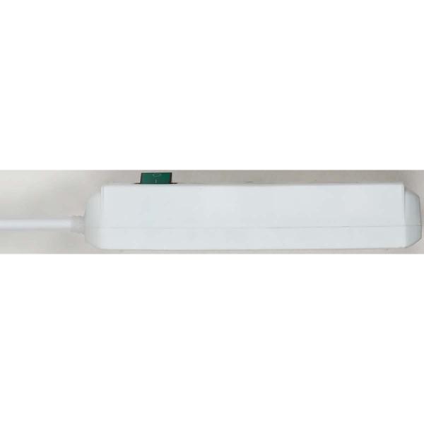 Verlängerungsbuchse Eco-Line 3-fach 5.00 m Weiss - Schutzkontakt TYPE F