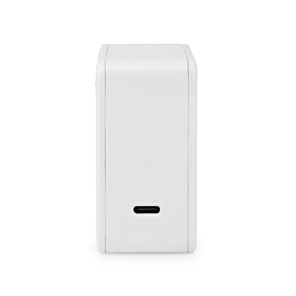 Netzladegerät | 100 W | GaN | PD3.0 100W / PD3.0 30W / PD3.0 45W / PD3.0 60W / PD3.0 65W | Schnellladefunktion | 3.0 / 5.0 A | Anzahl der Ausgänge: 1 | USB-C? | Automatische Spannungswahl | Weiss