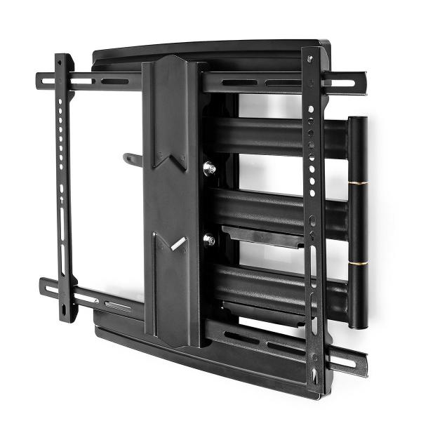 Vollbewegliche-TV-Wandhalterung | 37 - 80 " | maximal unterstützes Bildschirmgewicht: 50 kg | kippbar | drehbar | Minimaler Wandabstand: 70 mm | Maximaler Wandabstand: 650 mm | 3 Drehpunkt(e) | Stahl | Schwarz