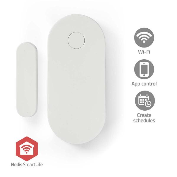 ARDEBO.de - SmartLife Tür-Fenster-Sensor | Zigbee 3.0 | Batteriebetrieben | Android? / IOS | Weiss